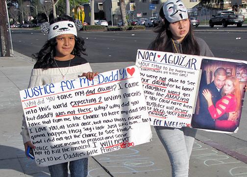 Demanding justice from the Los Angeles County Sheriff's Department