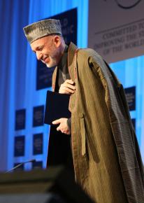 Hamid Karzai has secured a second term as president of Afghanistan