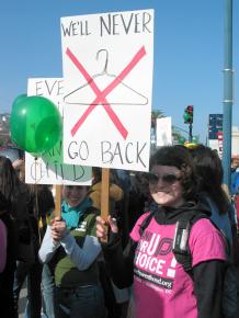 Activists rally to defend safe and legal abortions in San Francisco