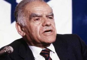 Former Israeli Prime Minister Yitzhak Shamir