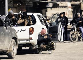 Fighters of the Free Syrian Army in Idlib