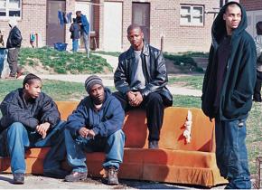 A scene from The Wire