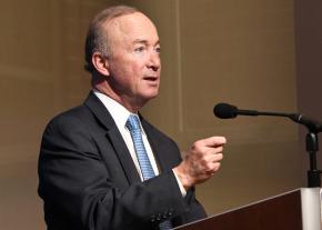 Purdue University President Mitch Daniels
